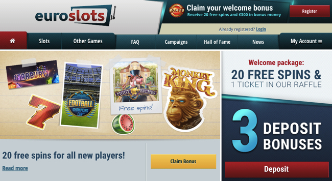 euroslots screenshot