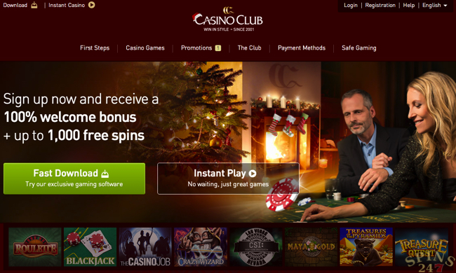 casinoclub screenshot